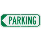 Parking Left Arrow Sign,(SI-68473)
