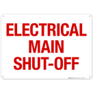 Electrical Main Shut-Off Sign