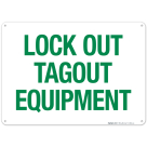 Lockout Tagout Equipment Sign