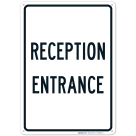 Reception Entrance Sign