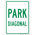Park Diagonal Sign
