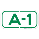 Parking Space A-1 Sign