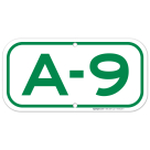 Parking Space A-9 Sign