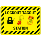 Lockout Tagout Station Sign