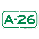 Parking Space A-26 Sign