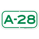 Parking Space A-28 Sign