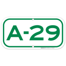 Parking Space A-29 Sign
