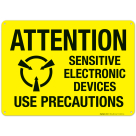Sensitive Electronic Devices Sign