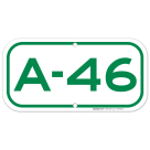 Parking Space A-46 Sign