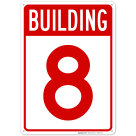 Building 8 Sign