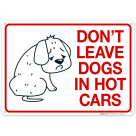 Don't Leave Dogs In Hot Cars Sign