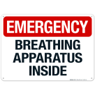 Breathing Apparatus Inside Sign