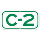 Parking Space C-2 Sign