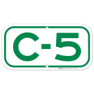 Parking Space C-5 Sign