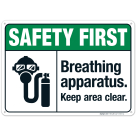 Breathing Apparatus Sign