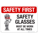 Safety Glasses Sign