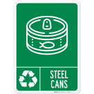 Steel Cans Sign
