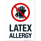 Latex Allergy Sign
