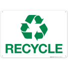 Recycle With Graphic Sign