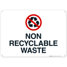 Non Recyclable Waste Sign