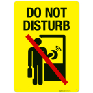Do Not Disturb With Graphic Sign