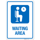 Waiting Area Hospital Sign