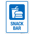 Snack Bar Hospital Sign