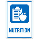 Nutrition Hospital Sign