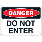 Do Not Enter Sign, (SI-7015)