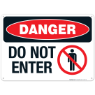 Do Not Enter Sign, (SI-7017)