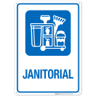 Janitorial Hospital Sign