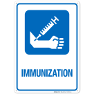 Immunization Hospital Sign