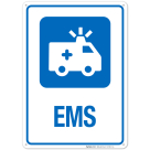 EMS Hospital Sign