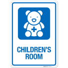 Children's Room With Graphic Sign