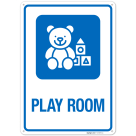 Play Room With Graphic Sign