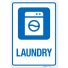Laundry With Graphic Sign