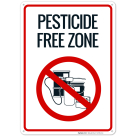 Pesticide Free Zone Sign, (SI-70518)