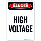 High Voltage OSHA Sign