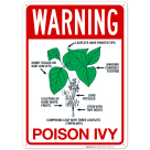 Warning Poison Ivy Sign