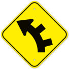 Horizontal Alignment With Arrow Sign
