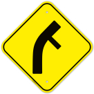 Horizontal Alignment Graphic Sign