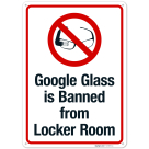 Google Glass Is Banned From Locker Room With Graphic Sign