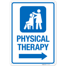 Physical Therapy With Right Arrow Sign