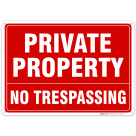 No Trespassing Sign Private Property, Private Fence Sign