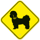 Guard Dog Shihtzu Graphic Sign