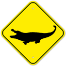 Alligator Area Sign