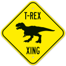 Trex Crossing Sign