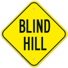 Blind Hill Sign