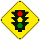 Street Light Graphic Sign