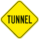 Tunnel Sign, (SI-72814)